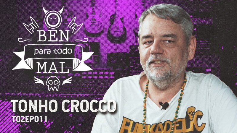 Tonho Crocco fala como cria os filhos para que se preservem coisas boas em O Ben para todo mal desta quarta-feira (3), no Music Box Brazil