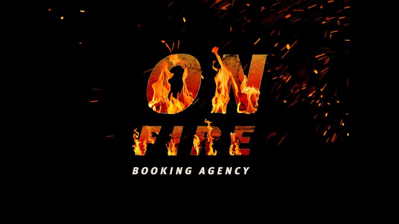 On Fire Booking Agency com datas em aberto para o fim do ano 