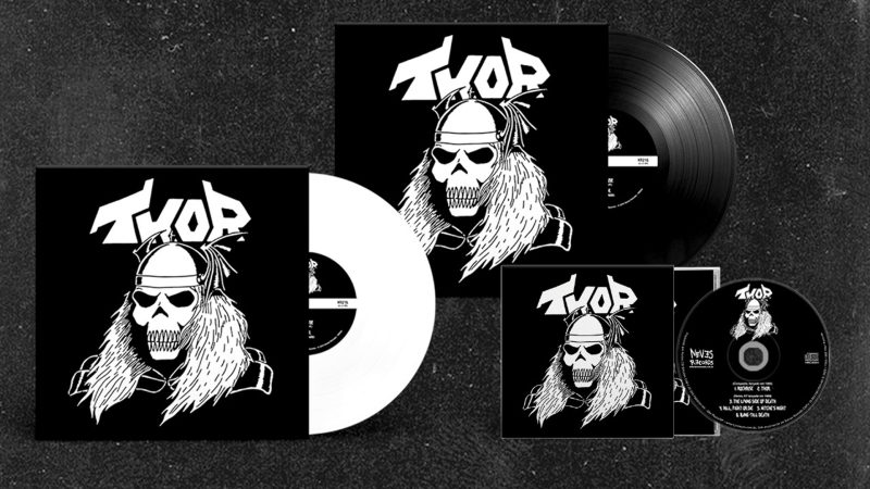 Neves Records lança primeiro trabalho do Thor, pioneiro do metal capixaba
