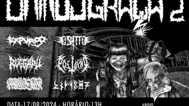 Festival Grind’sgraça 2 reúne bandas de São Paulo, Espírito Santo e Minas Gerais em BH neste sábado, 17 de Agosto