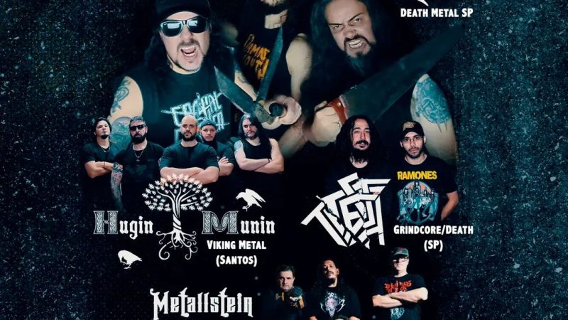 METALLSTEIN: Ao lado de Cemitério, Test e Hugin Munin no ‘Underground Connection 4’ 