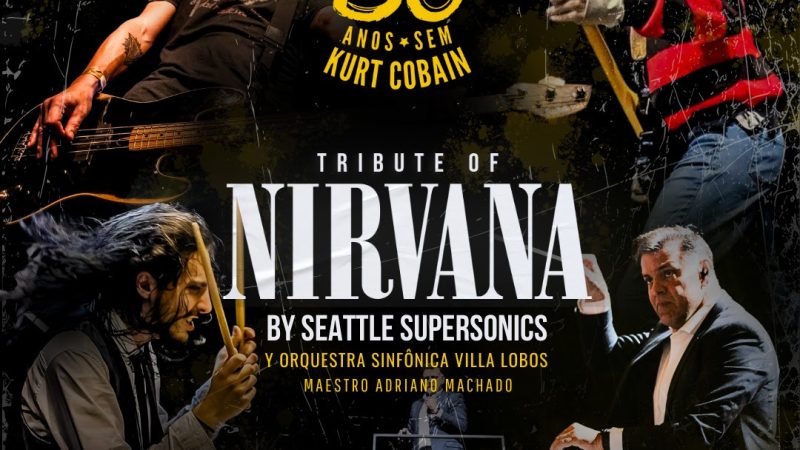 Maior tributo ao Nirvana do mundo retorna ao Brasil para tour histórica com Orquestra Sinfônica