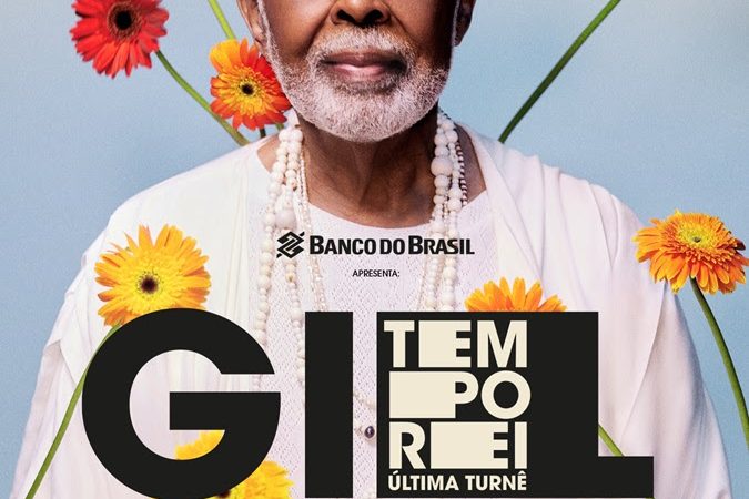 Gilberto Gil anuncia datas de sua última turnê, TEMPO REI