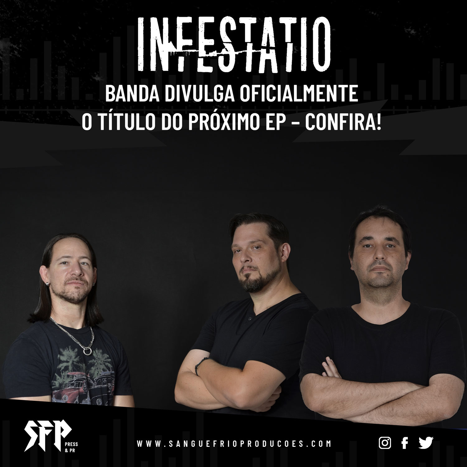 INFESTATIO: Banda divulga oficialmente o título do próximo EP 