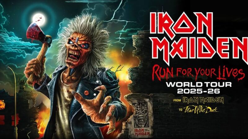 Iron Maiden anuncia a turnê mundial “Run For Your Lives 2025-2026”