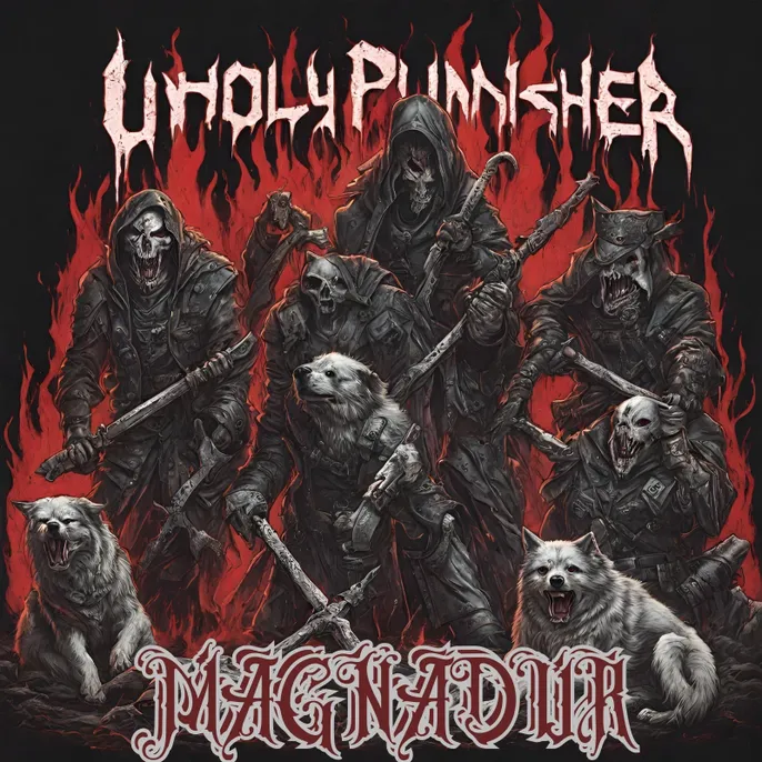 O death metal melódico finlandês Magnadur lança seu terceiro álbum completo “Unholy Punisher”