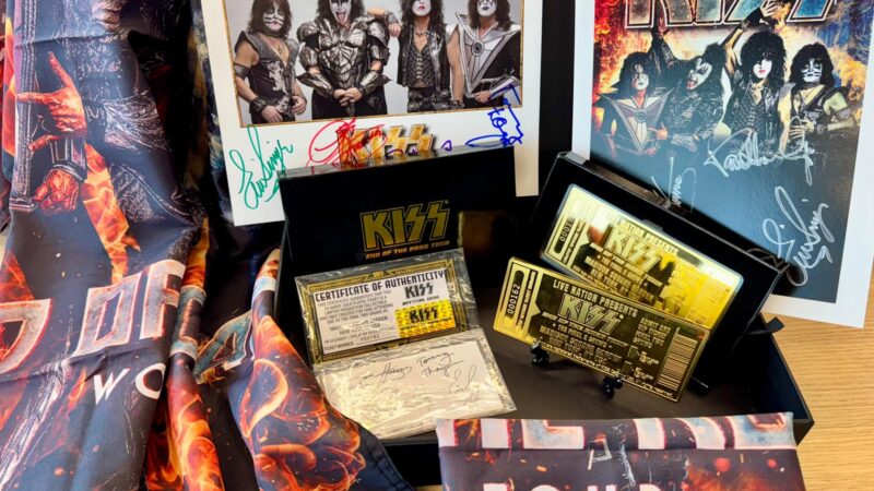 KISS se une a causa solidária no RS em leilão de itens exclusivos