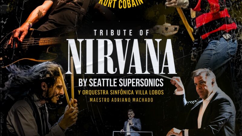 “Tribute of Nirvana” chega ao Brasil em outubro e celebra 30 anos sem Kurt Cobain