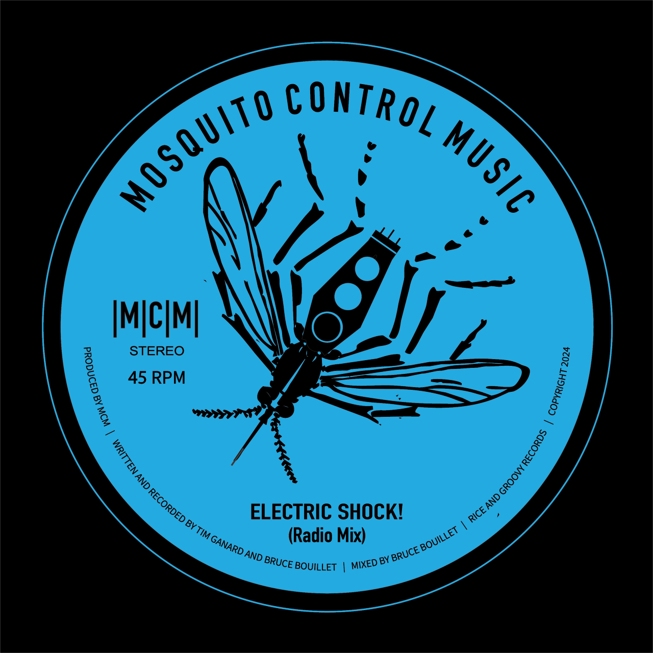 Projeto americano Mosquito Control Music lança novo single “Electric Shock!”