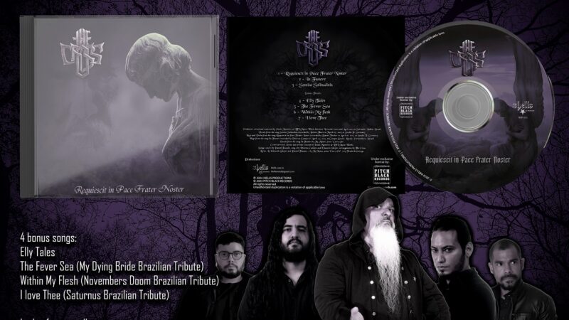 THE CROSS: Banda anuncia lançamento físico do aclamado EP “Requiescit in Pace Frater Noster” 