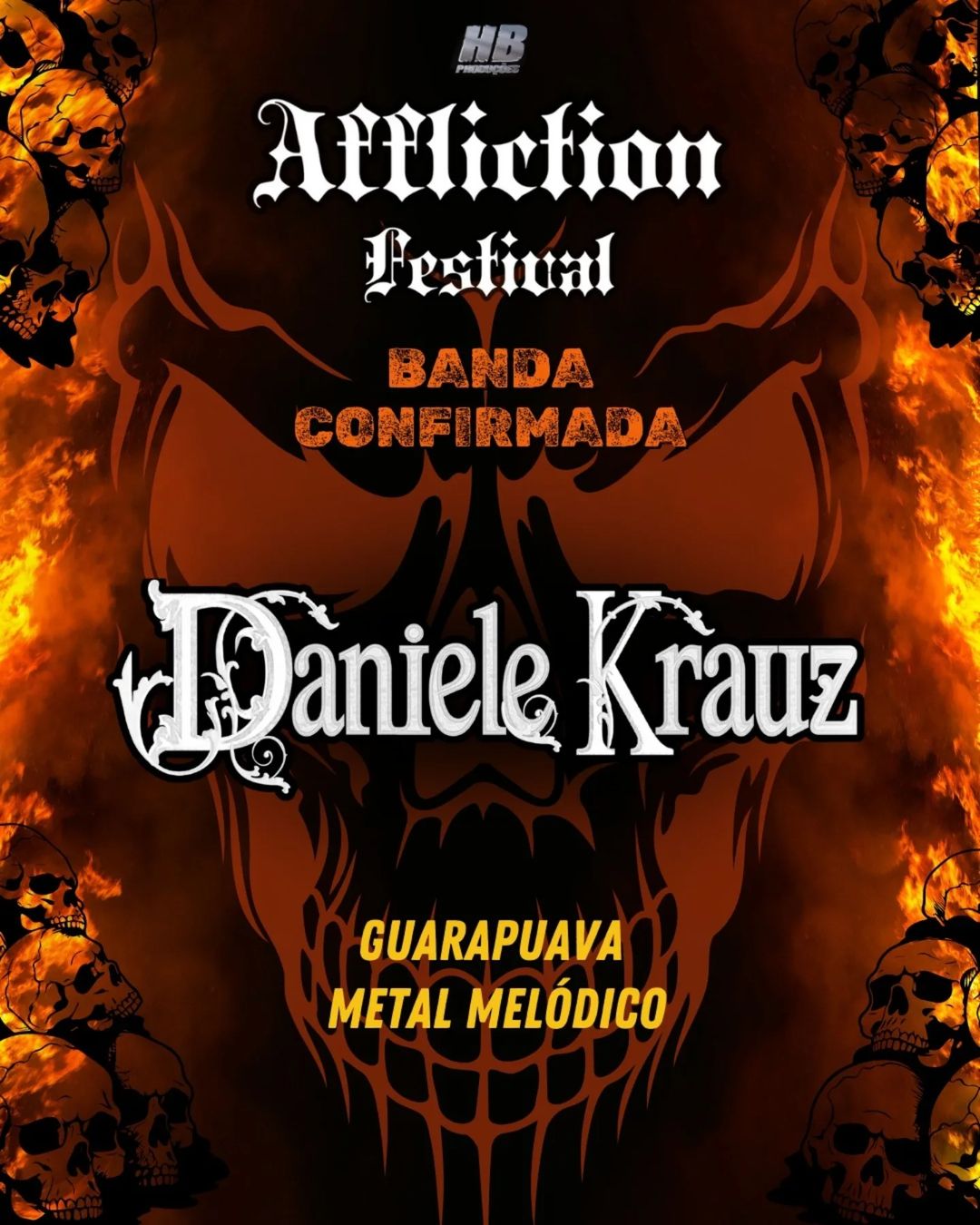 DANIELE KRAUZ: 6ª edição do ‘Affliction Festival’ acontece neste fim de semana