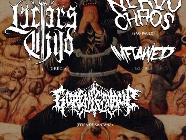 GORENCEPHALIC: Ao lado de NervoChaos, Imflawed e os gregos do Lucifer’s Child neste domingo (24)