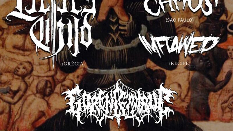 GORENCEPHALIC: Ao lado de NervoChaos, Imflawed e os gregos do Lucifer’s Child neste domingo (24)