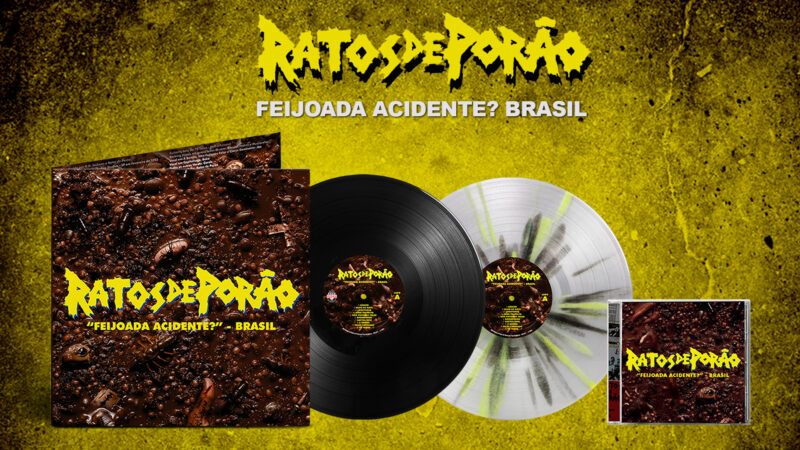 Ratos de Porão: Fuzz On Discos lança ‘”Feijoada Acidente?” – Brasil’ em vinil