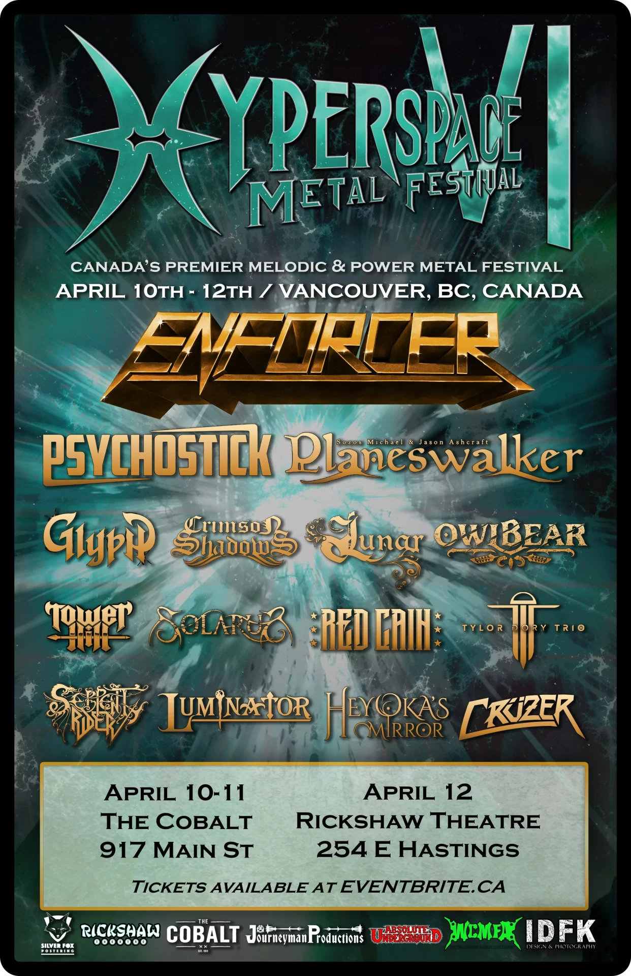 HYPERSPACE METALFEST anuncia programação para 2025